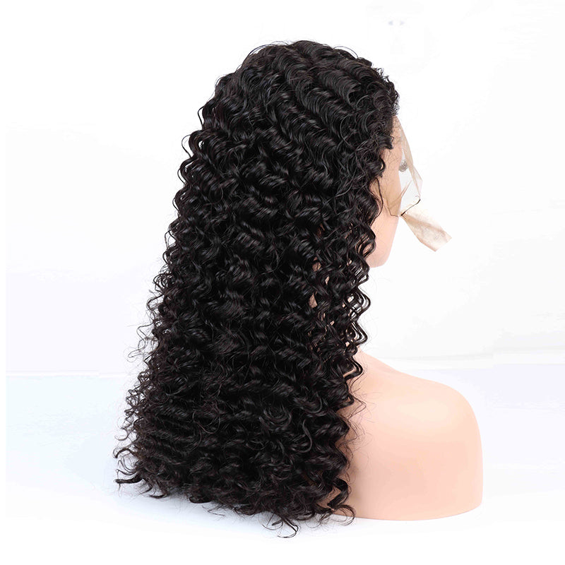 Long Curly Lace Front Human Hair Wigs 13x6 HD Lace Frontal Wig