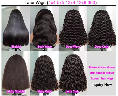 13x4 lace frontal Brazilian Body Wave human wigs