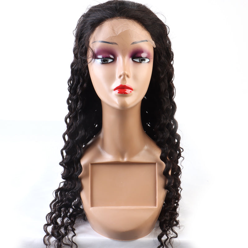 13xLace Front Deep Wave Hair  Brazilian Human Wigs