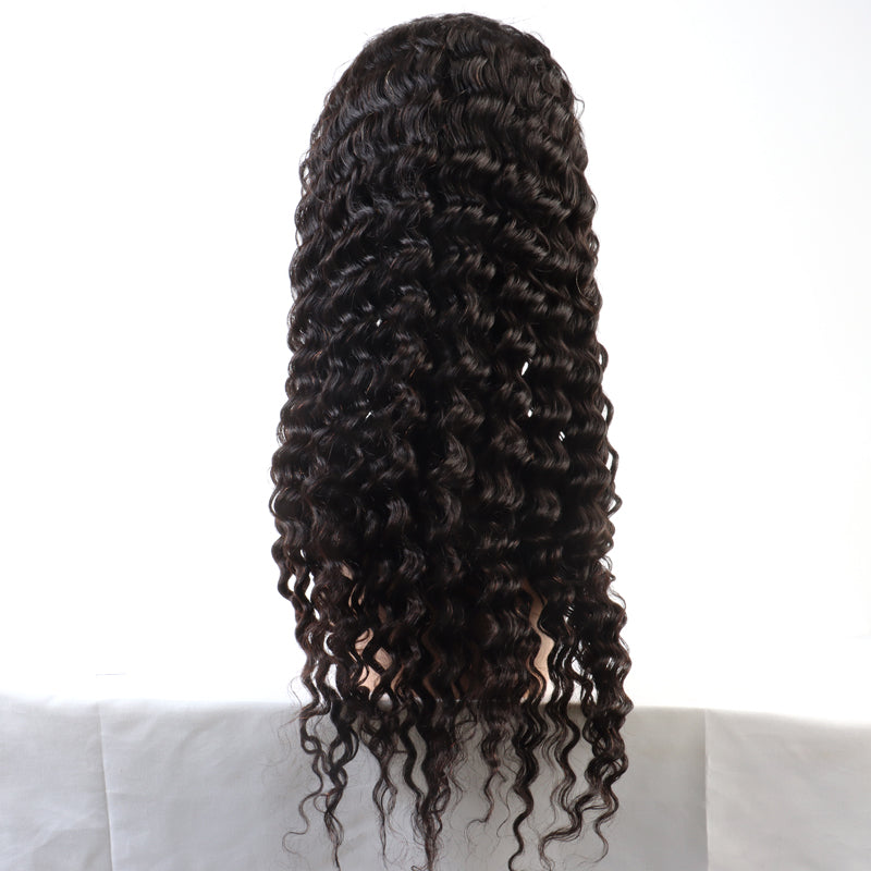 13xLace Front Deep Wave Hair  Brazilian Human Wigs