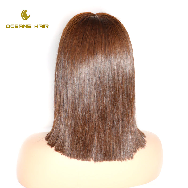 Vietnamese bob wig 2x6 lace closure bone straight