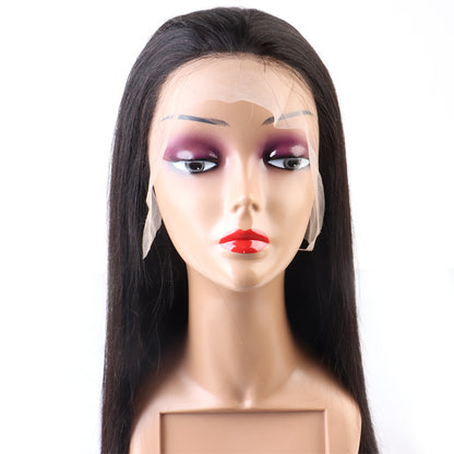 13x4 lace frontal glueless wigs for Brazlian human hair