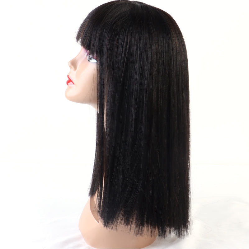 13x4 lace frontal  human hair Bob wig