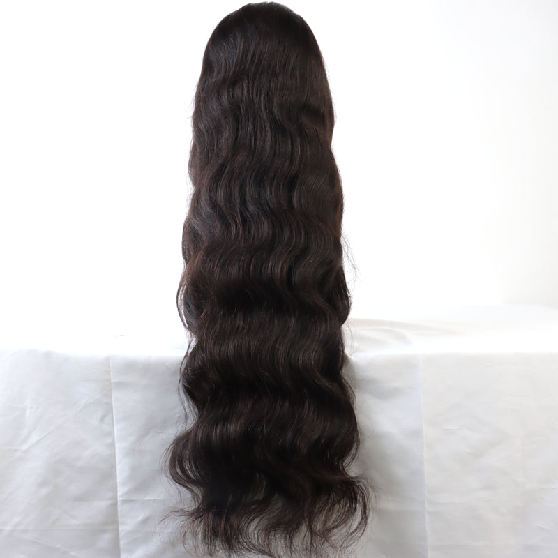 13x4 hd lace front body wave Brazlian human hair wigs