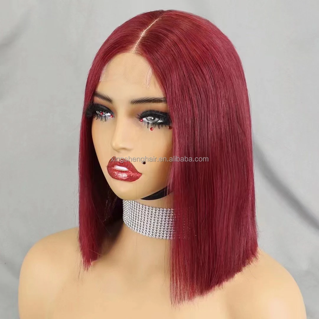 2x6 Lace Bob Wig  BUG Color Vietnamese Hair