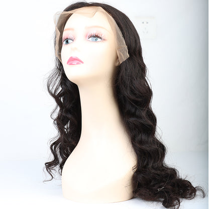 13x4 Lace frontal wig Brazilian hair Boncy curly