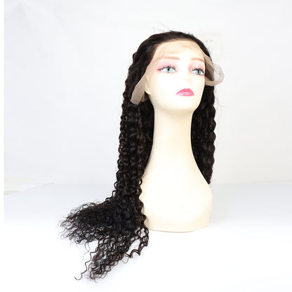 13x6 lace frontal wig curly  Barzlian human hair for women