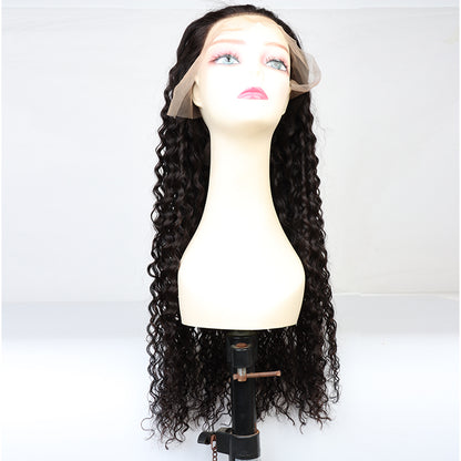 13x6 lace frontal wig curly  Barzlian human hair for women