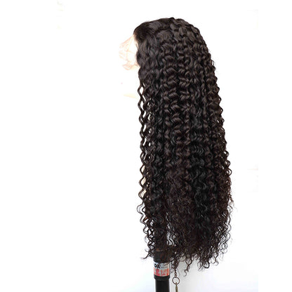 13x6 lace frontal wig curly  Barzlian human hair for women