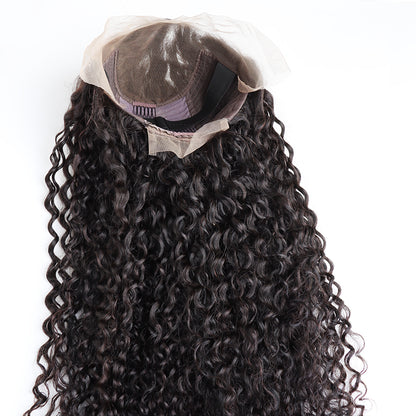 13x6 lace frontal wig curly  Barzlian human hair for women