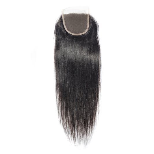 Peruvian Straight 4*4 Lace Closure human hair